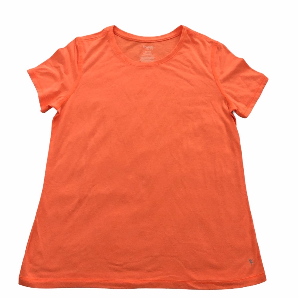 Danskin Now Womens Semi-fitted T- Shirt Sz L